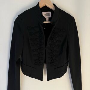 Forever 21 Black Military Style Blazer